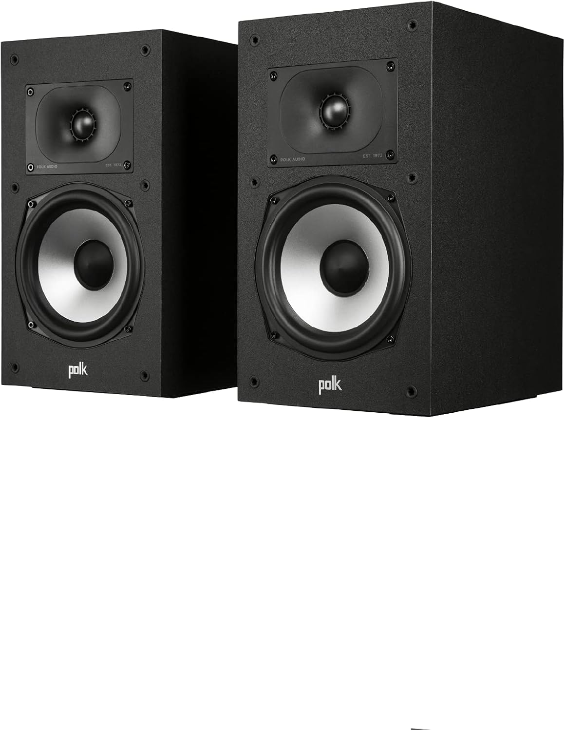 Pair of Midnight Black Bookshelf or Surround Speakers H813459