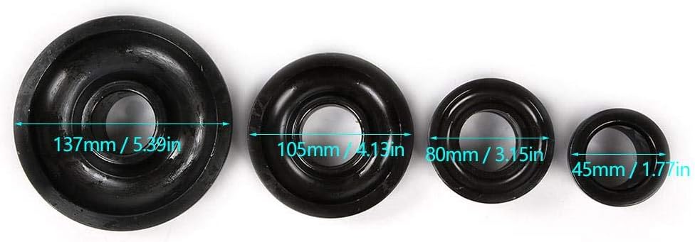 Wheel Tire Balancer 4Pcs Tape Cone 40mm Standard Shaft for Car Trucks Caravans SUVs T2883