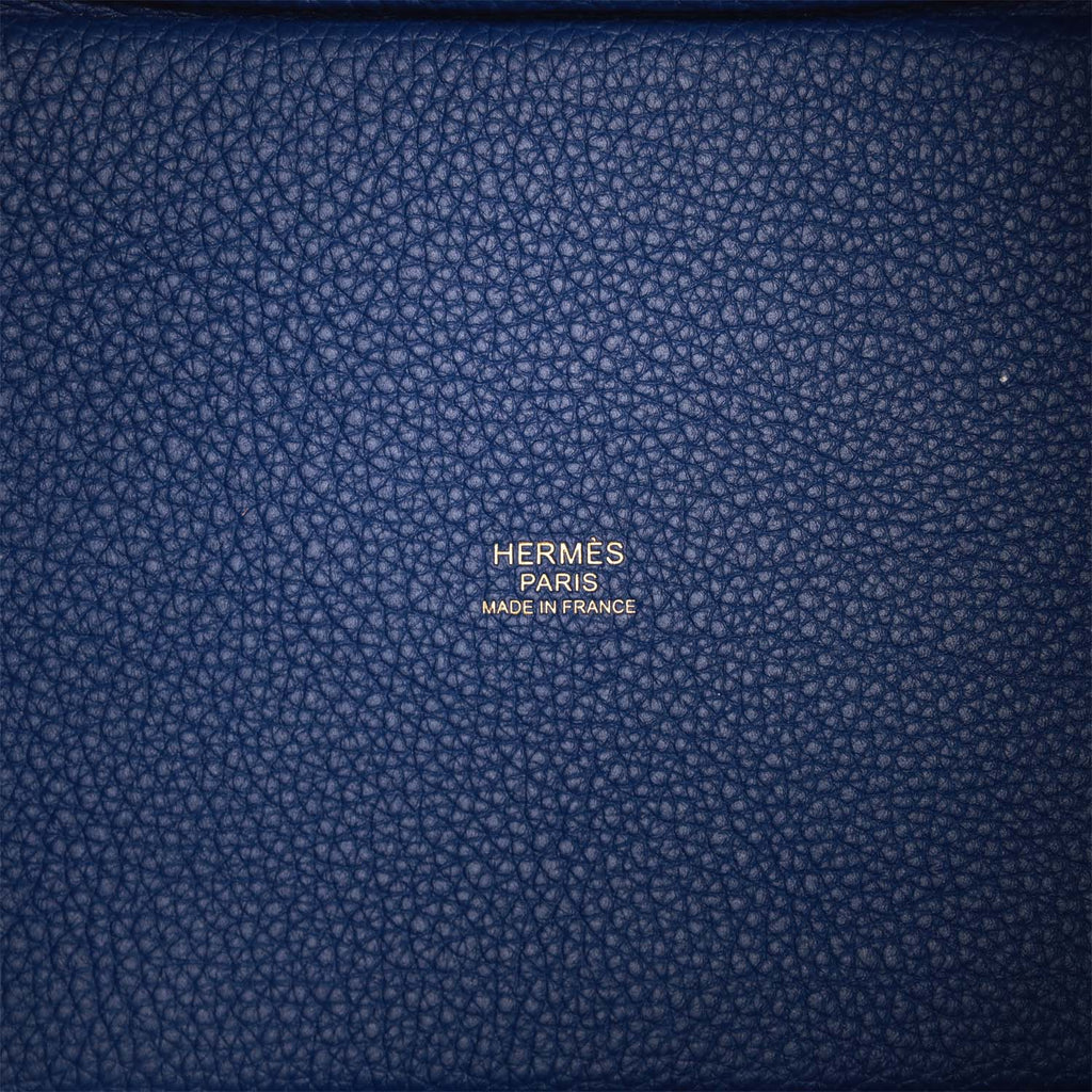 Bleu Saphir Clemence 18 Handbag S795
