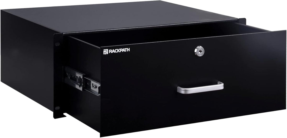 1U Rack Mount Drawer with Lock and Key U417