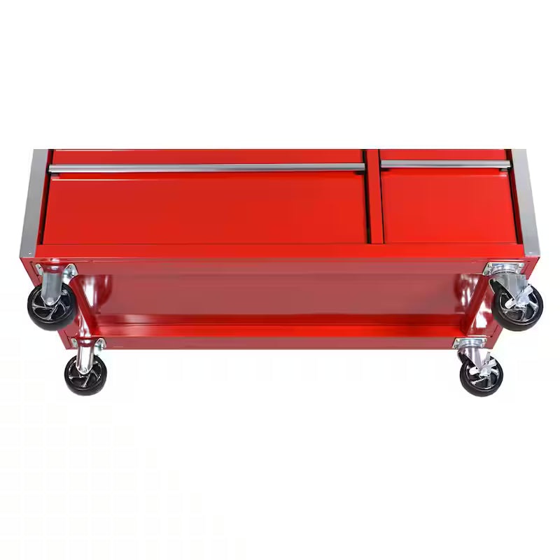 52 in. W Gloss Red Mobile Workbench Tool Chest X71737