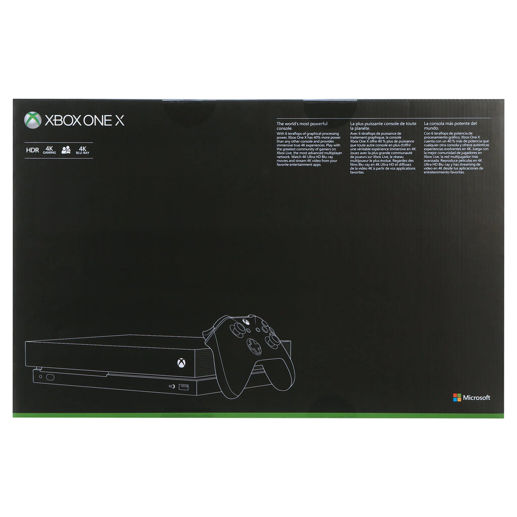 Refurbished 1TB 4K Ultra HD Gaming Console in Black T360