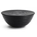 XL Bowl with lid black G3755