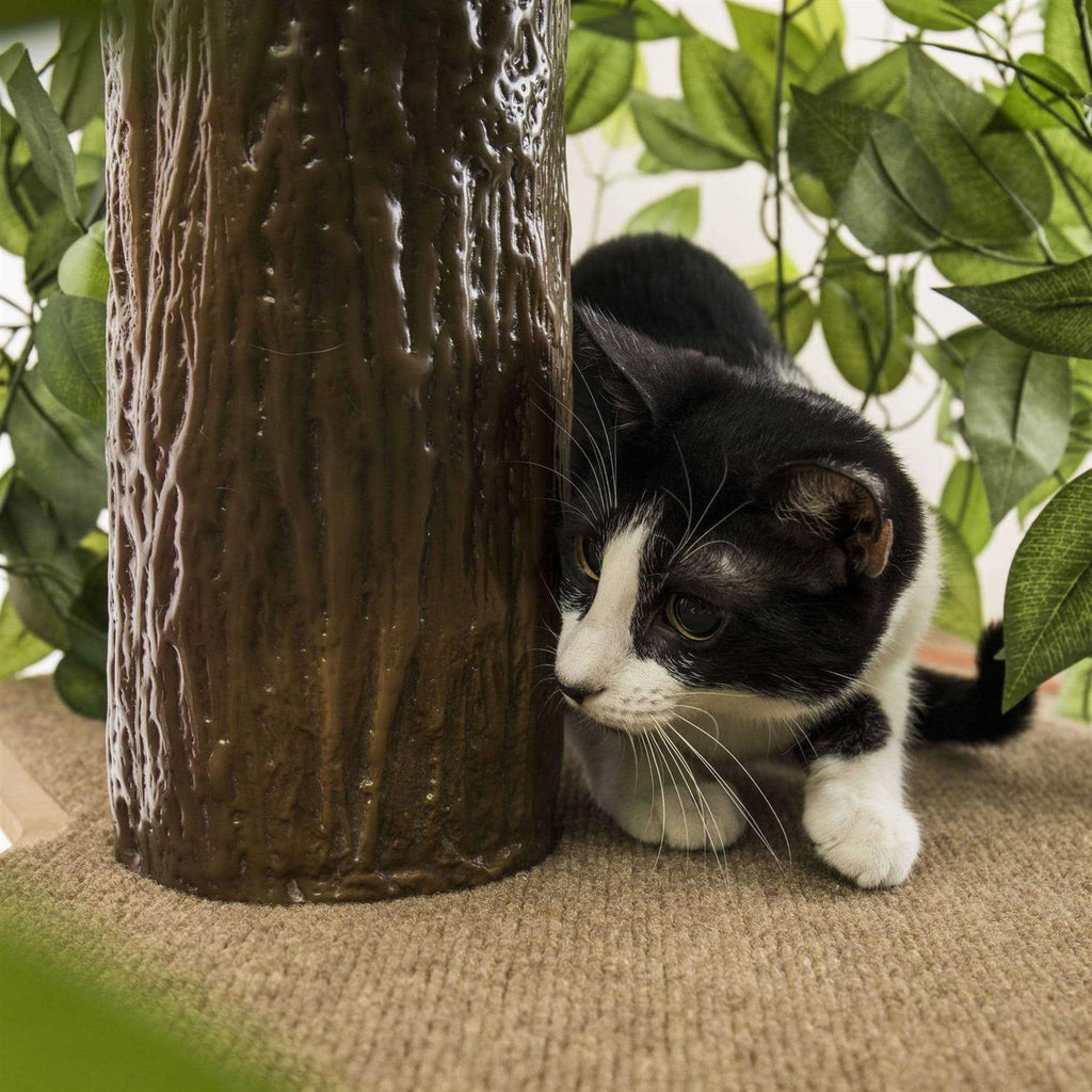 4ft Interchangeable Leaves Cat Activity Tree J233