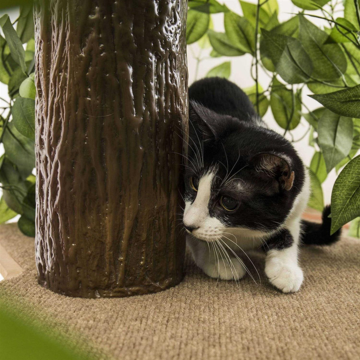 4ft Interchangeable Leaves Cat Activity Tree J233