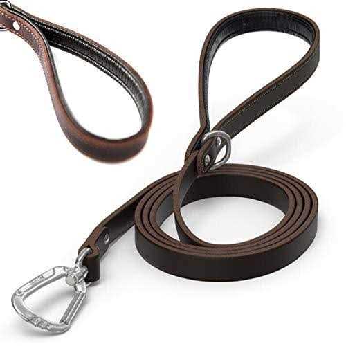 Leather Dog Leash F24683