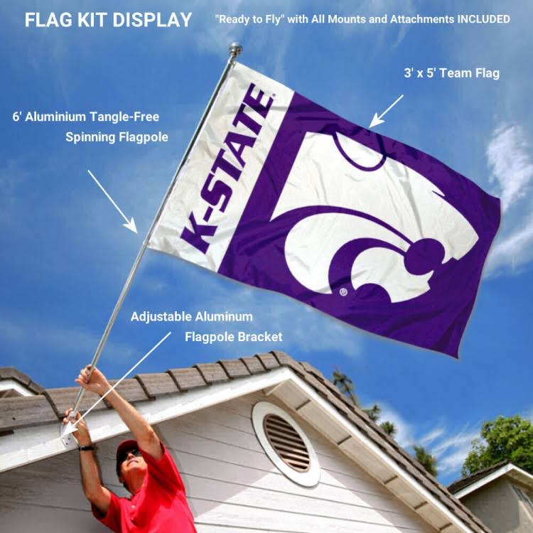Flag Bracket and Pole Set Q135892