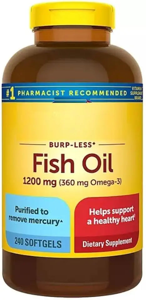 1200 mg Fish Oil Softgels B848