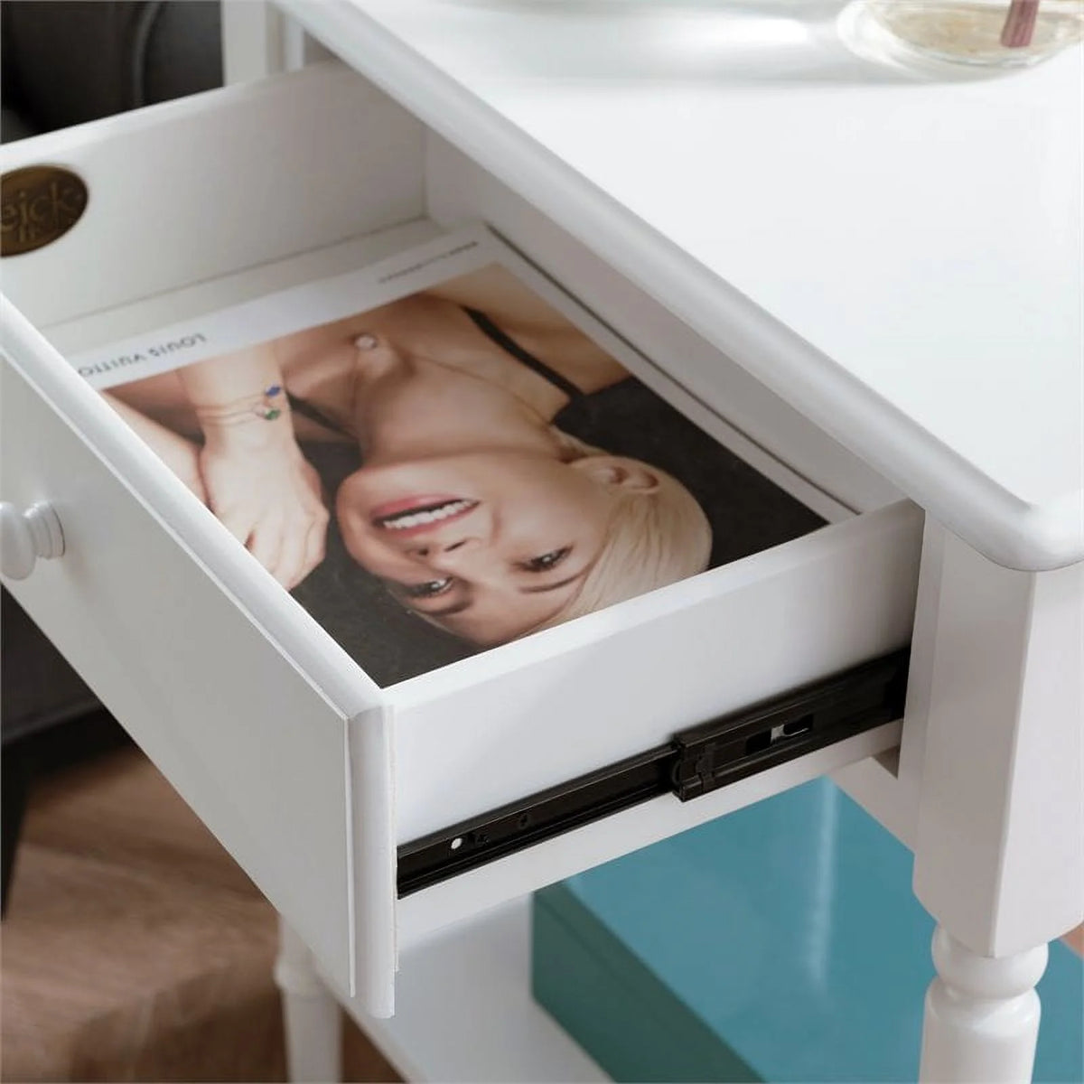 White Nightstand Set X338