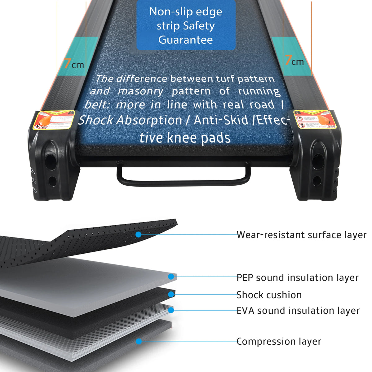 Folding Electric Treadmill with Incline S65892