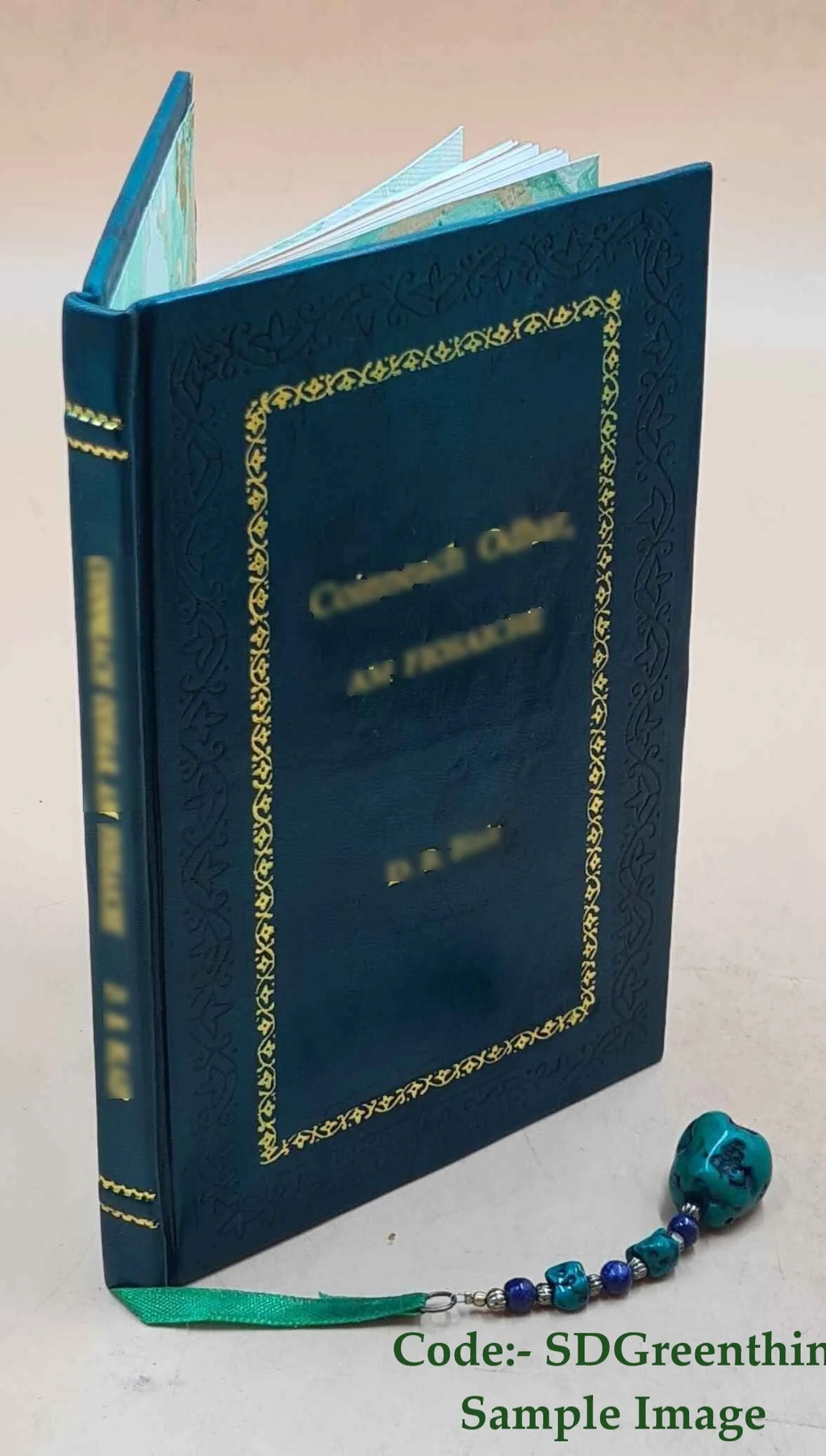 Premium Leather Bound Book Y929
