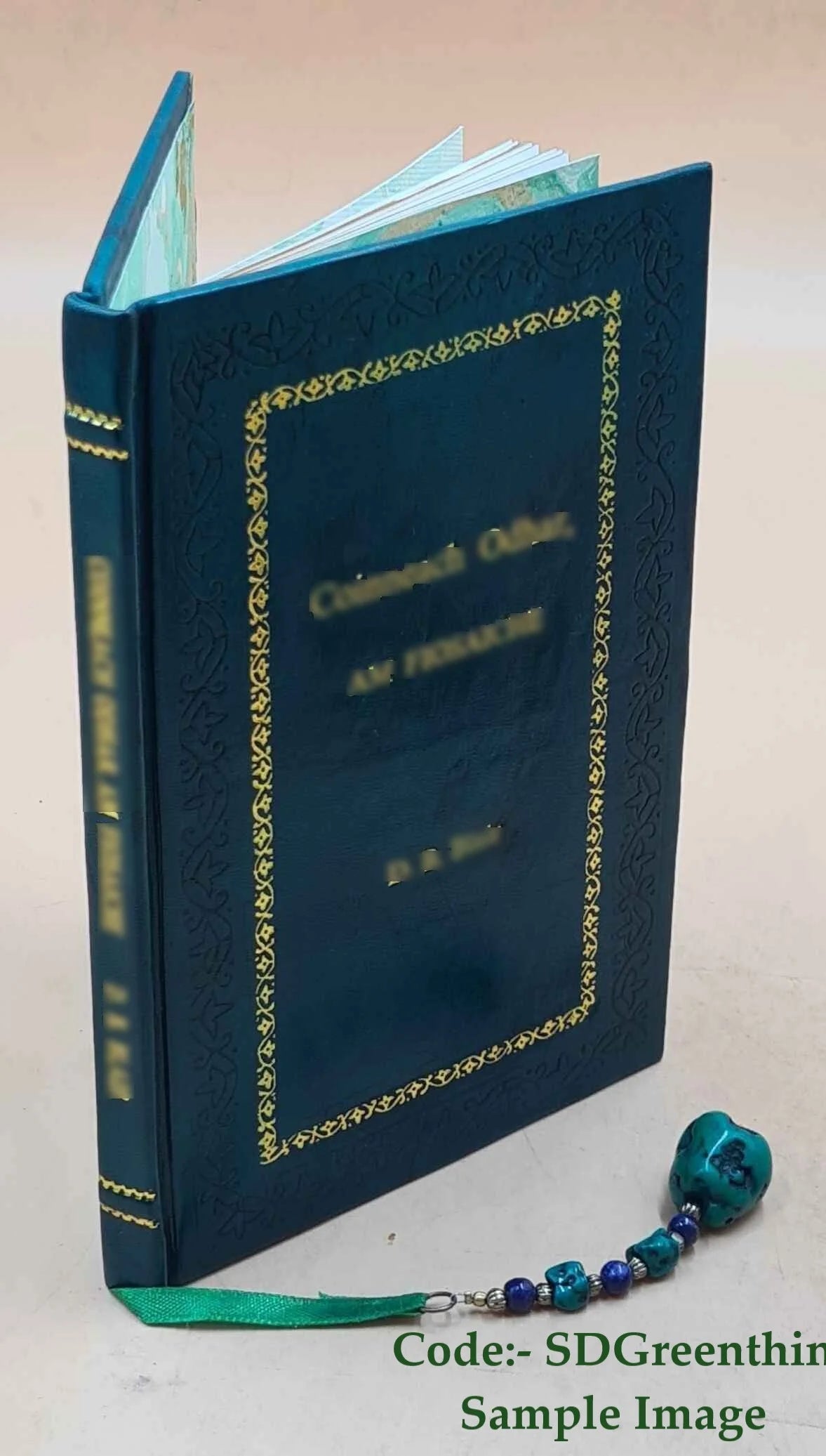 Premium Leather Bound Book Y929