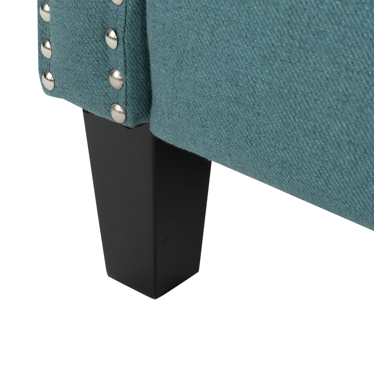 Dark Teal Fabric Tufted Recliner K2794