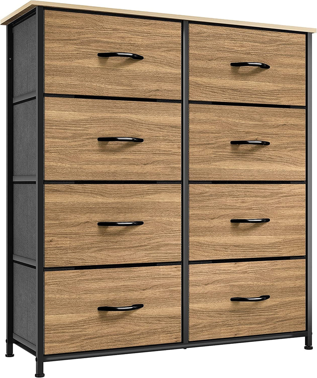 8 Drawer Fabric Dresser F15078
