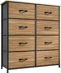 8 Drawer Fabric Dresser F15078