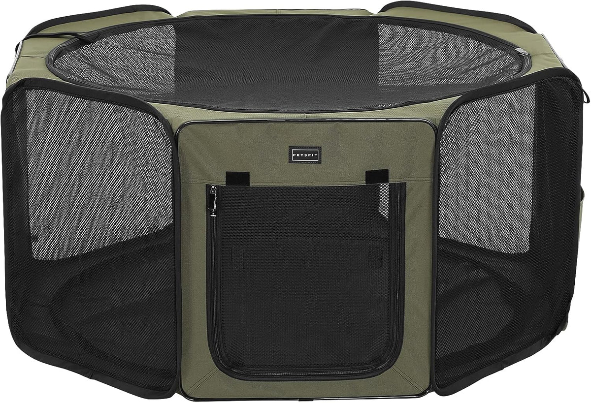 Portable Foldable Dog Playpen F9338