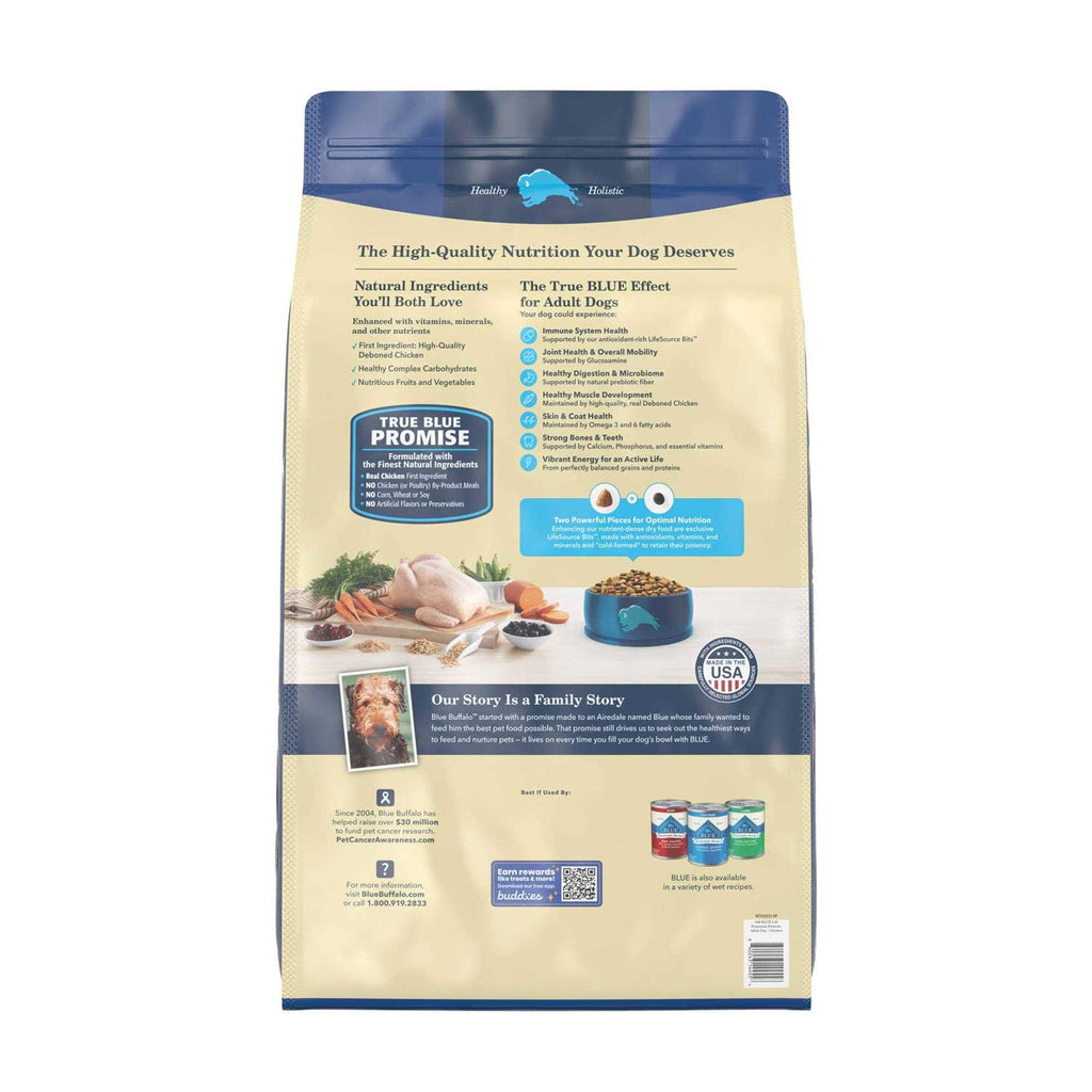 Blue Buffalo Life Protection Formula Natural Adult Dry Dog Food, Chicken and Brown Rice Q65270