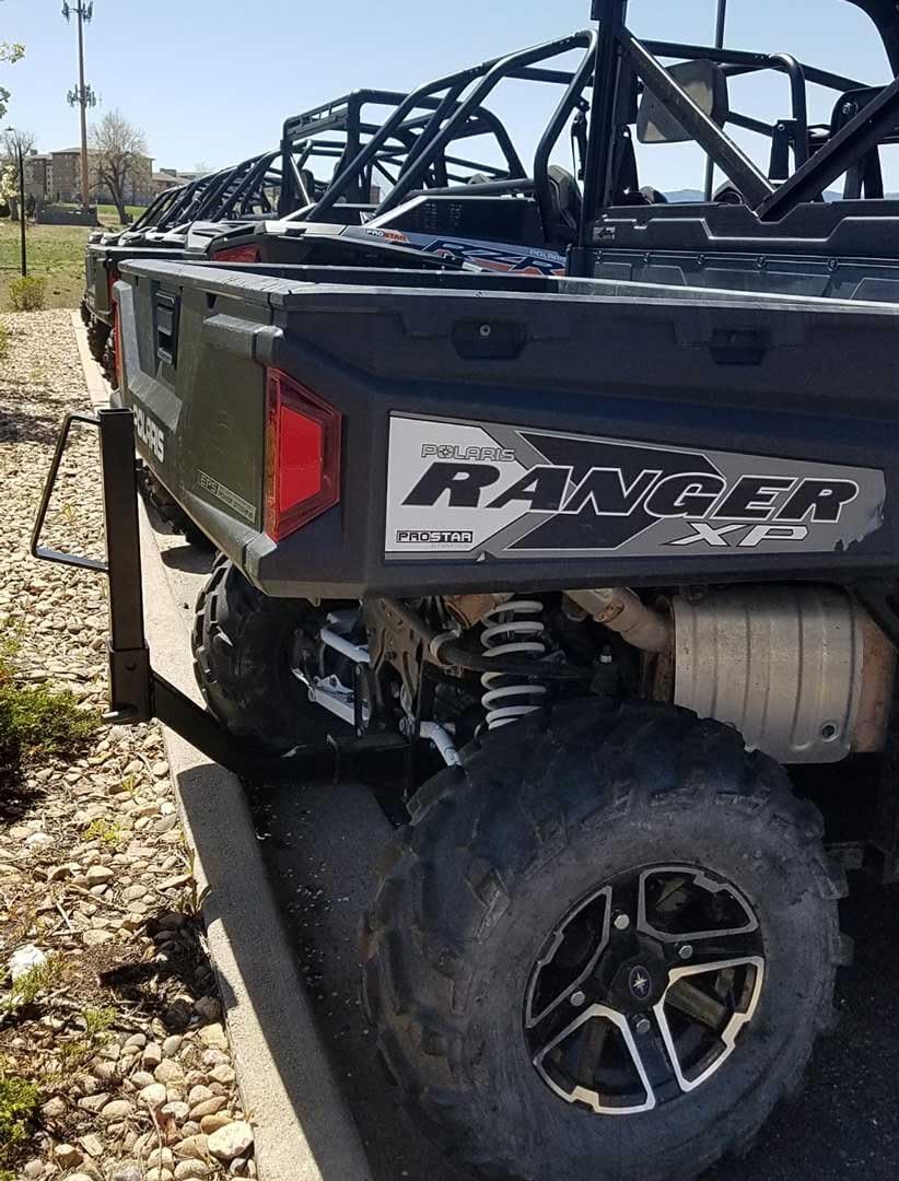 UTV/ATV Receiver Hitch Spare Tire Carrier K955