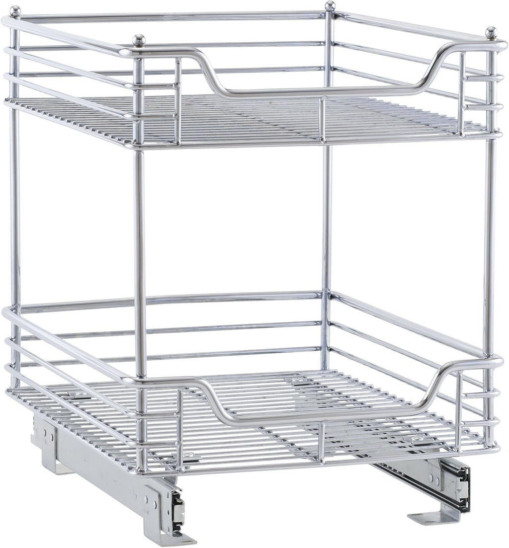 2-Tier Sliding Cabinet Organizer E752993
