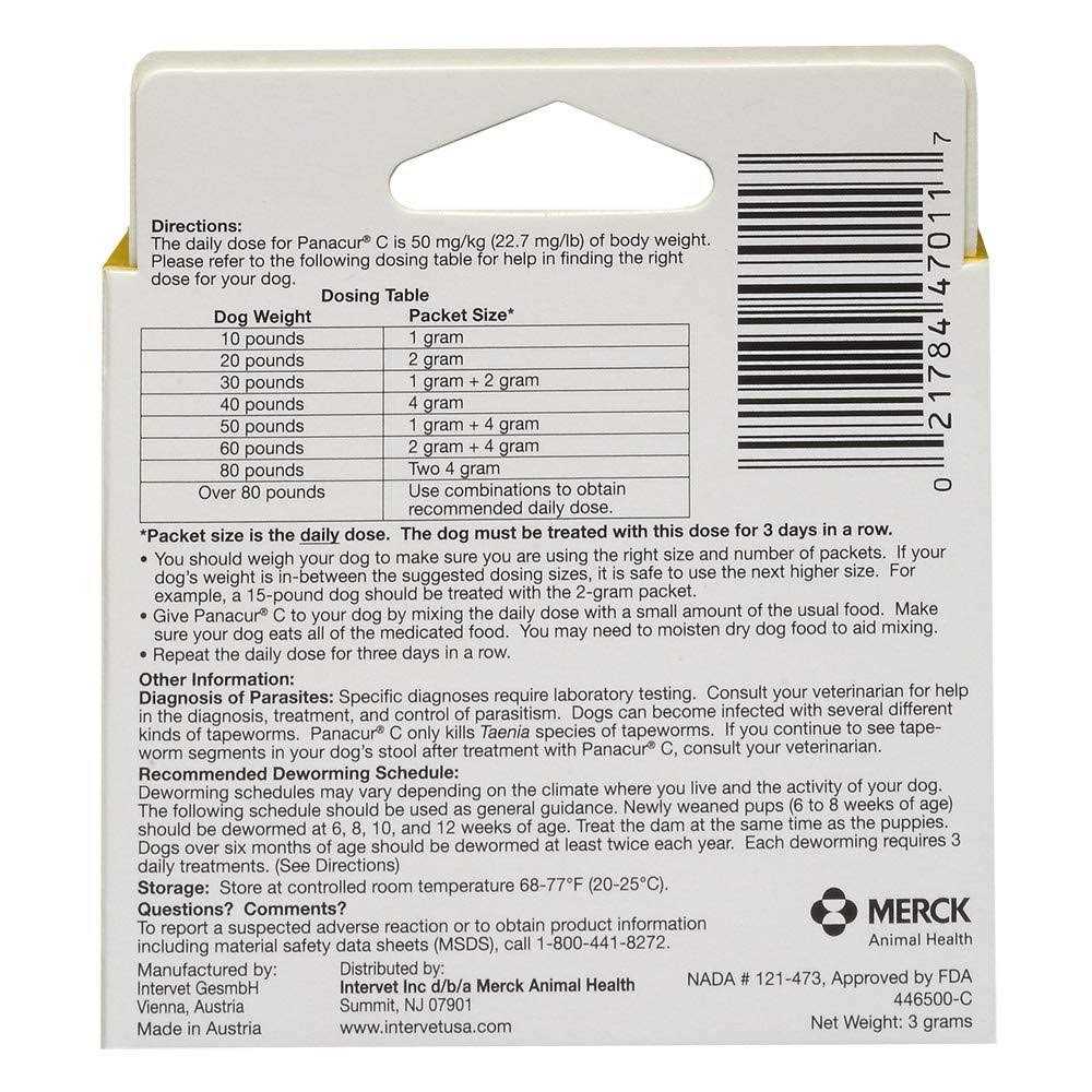 Canine Dewormer L579350