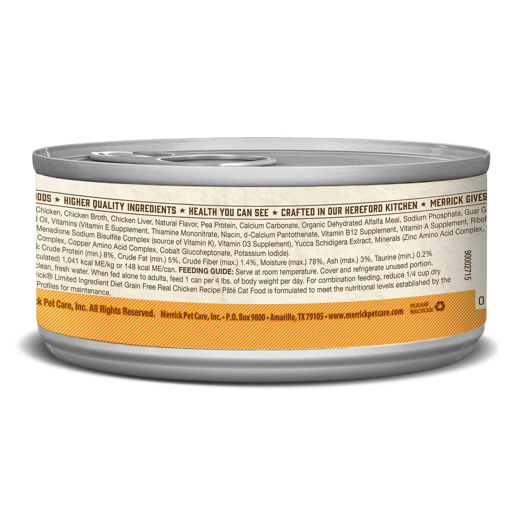 Limited Ingredient Grain Free Duck Pate Canned Cat Food X179097