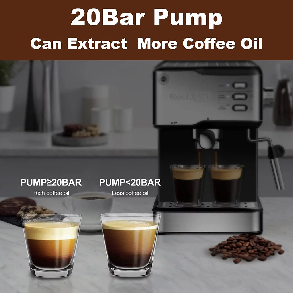 20 Bar Espresso Machine with Milk Frother T79720