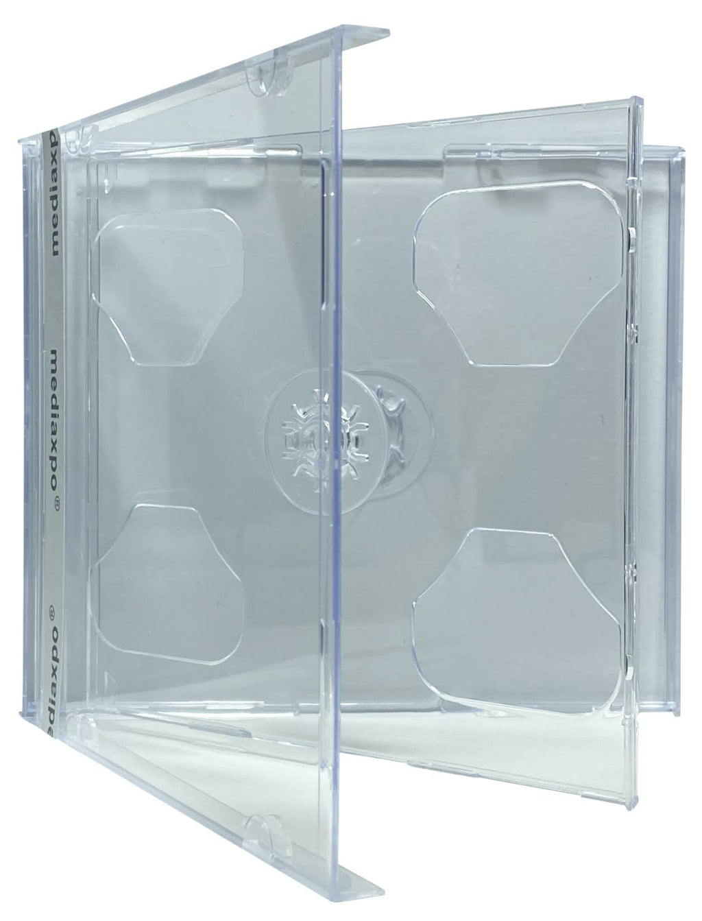 Clear Triple 3 Disc CD Jewel Case R2398