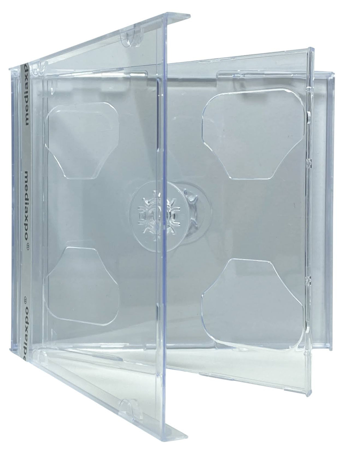 Clear Triple 3 Disc CD Jewel Case R2398
