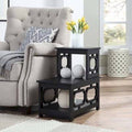 Black Storage End Table V39452