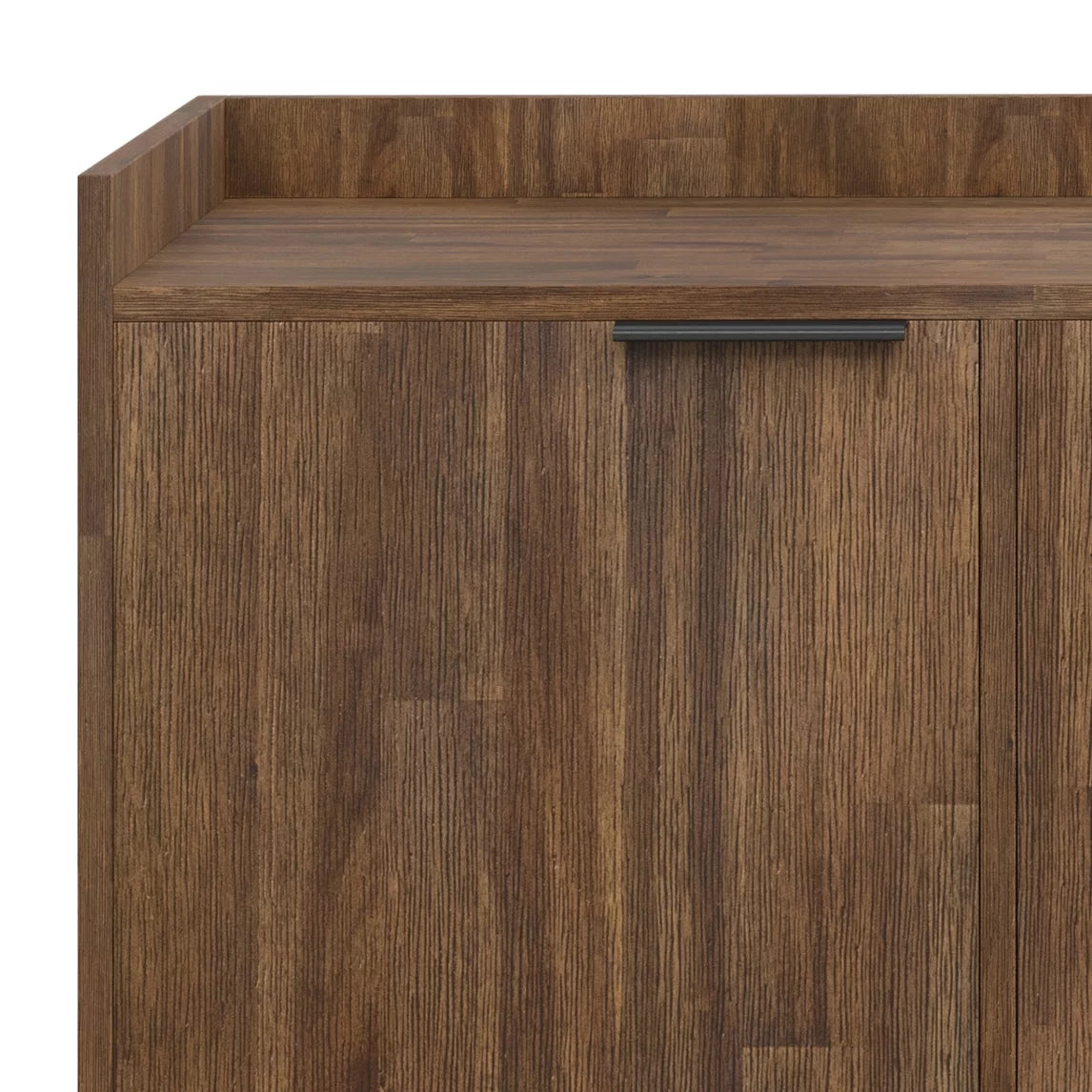 18" Sideboard Buffet in Rustic Natural Aged Brown C371