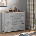 7 Drawer Fabric Storage Dresser T278653
