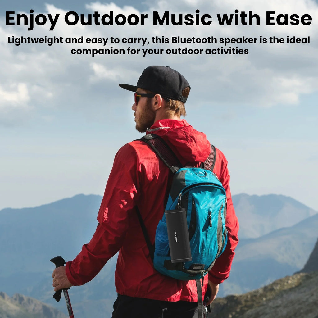 IPX6 Waterproof Portable Bluetooth Speaker with Subwoofer N1557