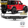 Rear Bumper with License Bracket & D-Rings X122506