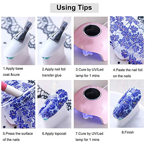 Christmas Nail Art Foil Transfer Stickers 30 Rolls C586621