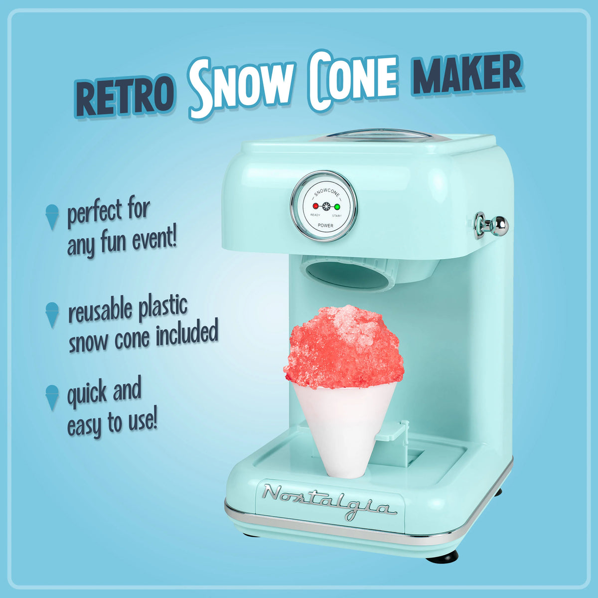 Single Countertop Snow Cone Maker I87107