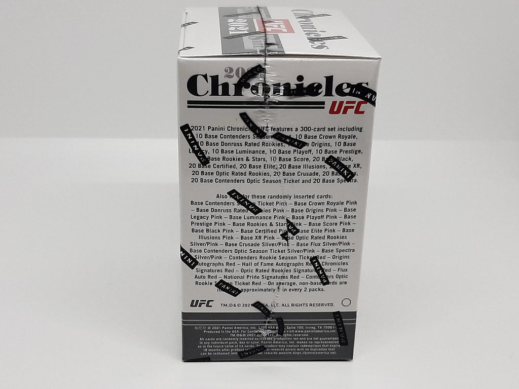 Panini UFC Chronicles Value Box Trading Cards D296