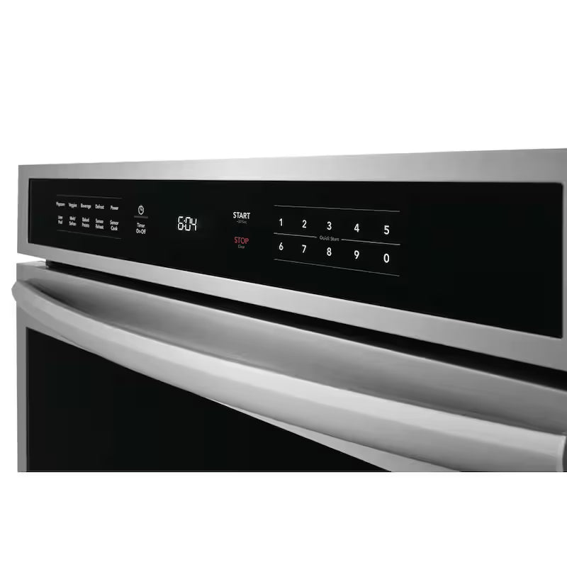 30 in. 1.6 cu. ft. Stainless Steel Built-In Microwave Oven J433