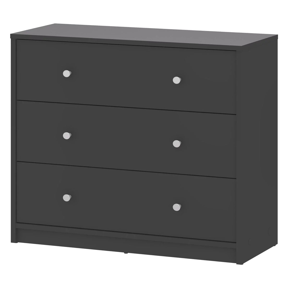 White 3 Drawer Dresser U59361