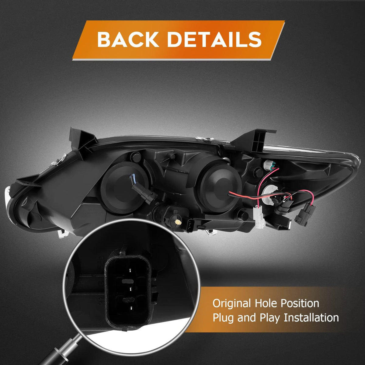 LED Projector Headlight Assembly X496549