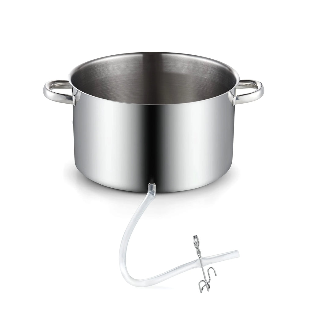 11-Quart Stainless Steel Canning Steamer Pot with Strainer and Lid H911196