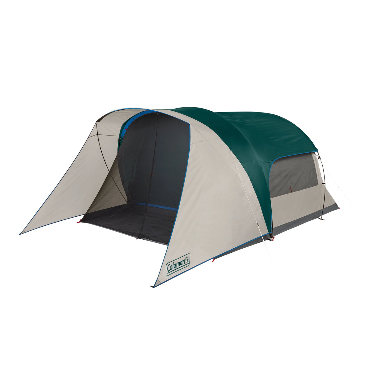 4 Person 2 Room Green Cabin Tent J35228