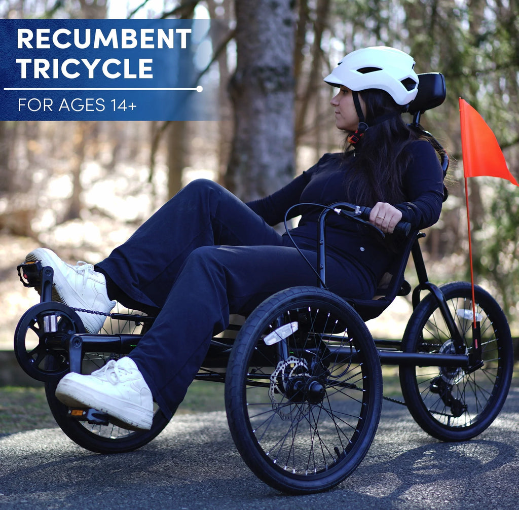 Black 3-Wheel Bike B62836