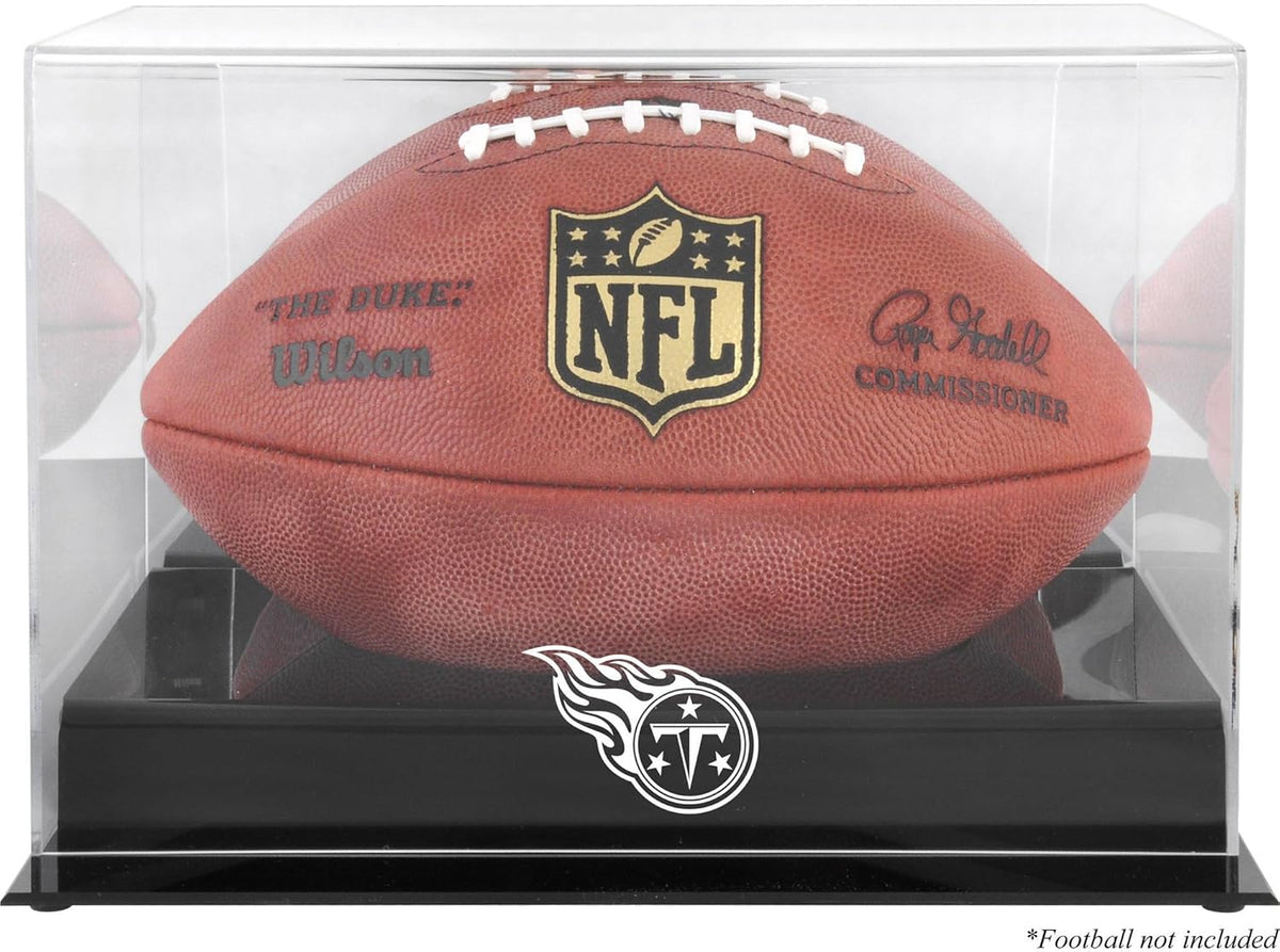 Black Football Display Case J142