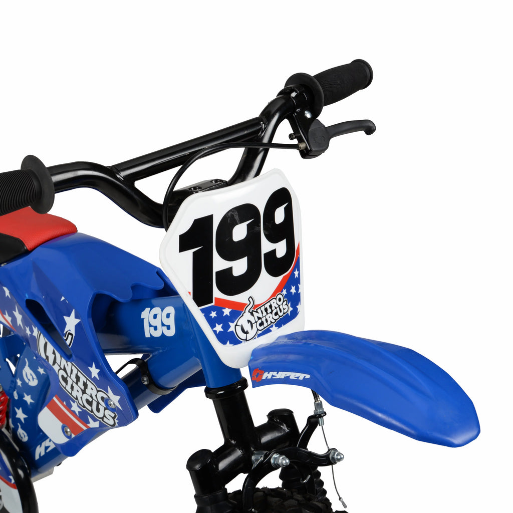 16 Blue Kids Motorbike C406831