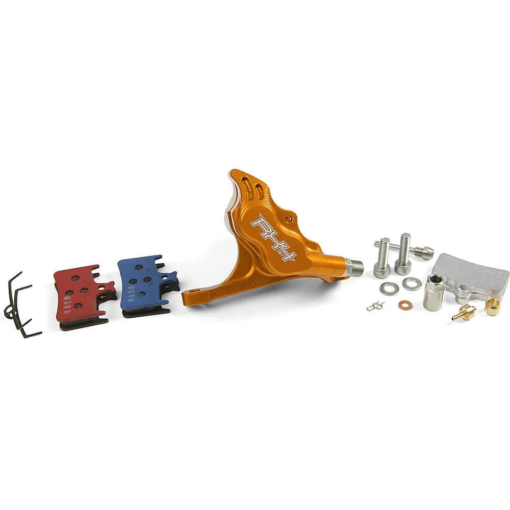 Orange Flat Mount Complete Caliper F51190