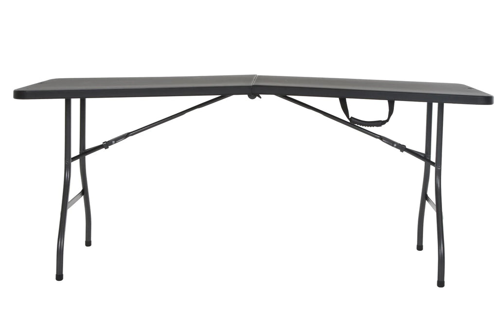 Black 6 Foot Folding Table S821693