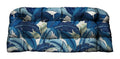Indoor Outdoor Tufted Wicker Loveseat Settee C313