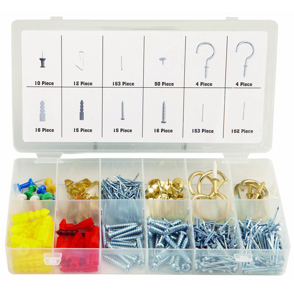 600 Piece Hardware Assortment Z1634