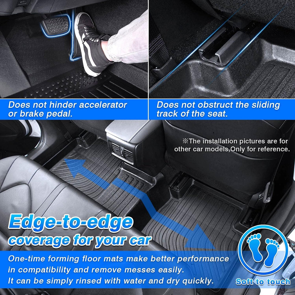 Custom Fit All Weather Floor Mats TPE S642186