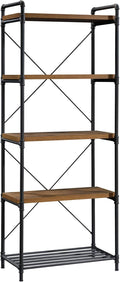 Checked Oak Bookcase B1122